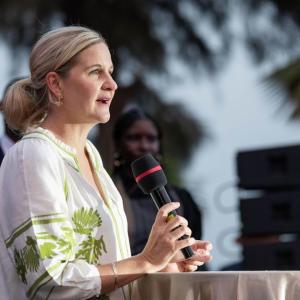 IOC President-elect, Kirsty Coventry