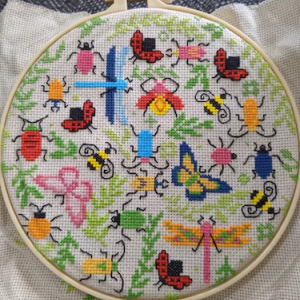 An example of Danielle's cross stitching.