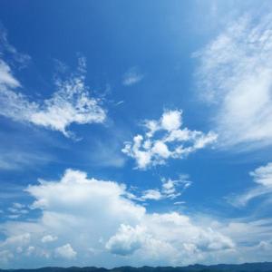 Blue Sky with Clouds