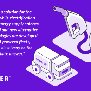 We need a solution for the meantime, while electrification scales, clean energy supply catches up to demand and new alternative engine technologies are developed. For diesel-powered fleets, renewable diesel may be the immediate answer.
