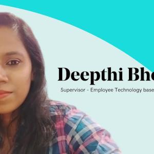 Deepthi Bhoopathi, Supervisor, Employee Training, GoDaddy.