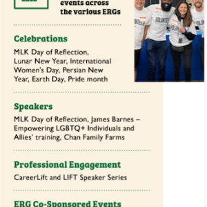 Del Monte ERG Groups