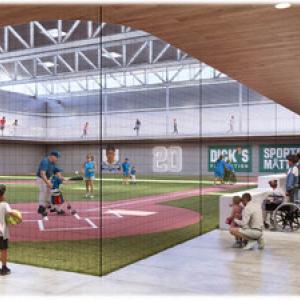 Josh Gibson Champions Club Indoor Field.