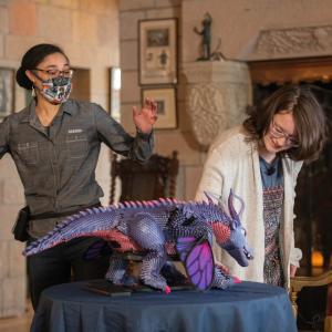 Photo of Belle's Dragon reveal 