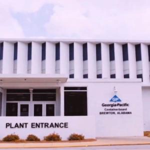 Georgia-Pacific Plant Entrance