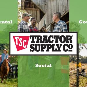 Tractor Supply Co ESG poster