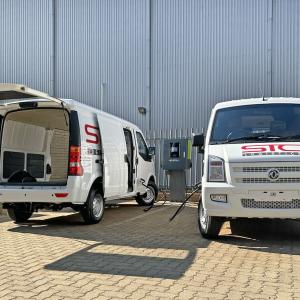 new all-electric delivery fleet at Altron Arrow, South Africa