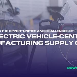 An electric Vehicle-centric manufacturing supply chain