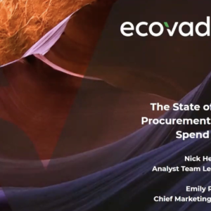 EcoVadis: B2B Sustainability Forum. The state of sustainable procurement.