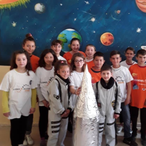 Youth Club in Albania where young people learn STEM skills.