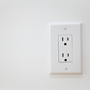 Wall electrical outlet