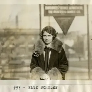 An old photograph of Else Schulze
