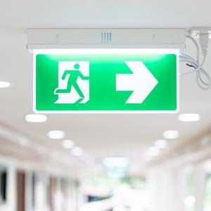 Emergency Exit Sign
