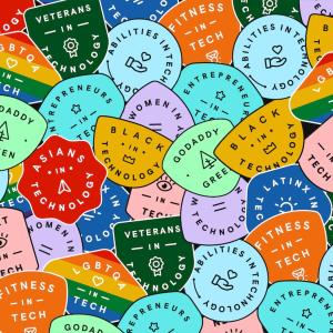 GoDaddy Employee ERG Badges