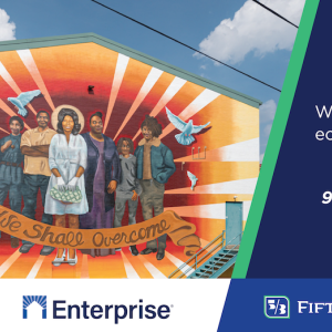 "We're accelerating economic mobility: $187 million, 9 neighborhoods, 2 years" 