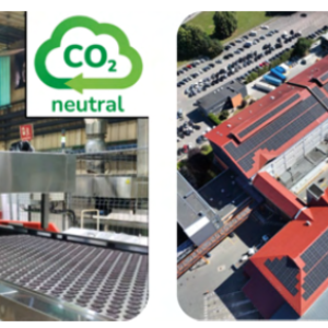Two images of Mondelēz facilities