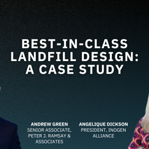 Podcast title with headshots of guest speakers