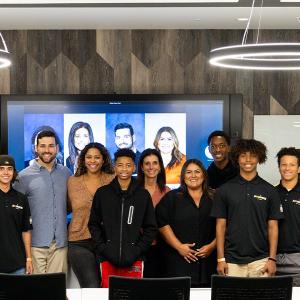 Students from ALLIANCE’s student empowerment program.