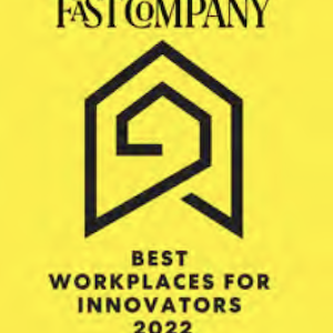 Fast Company BEST WORKPLACES FOR INNOVATORS 2022