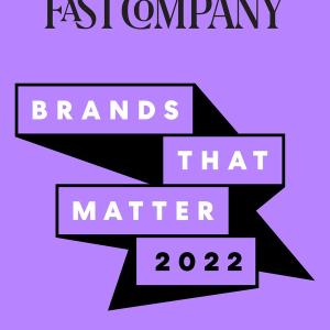 Fast Company Brands that matter 2022 logo