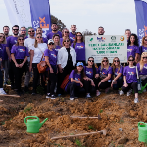 Large team member group photo