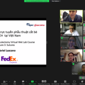 Simulation training screen