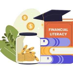 Financial literacy education and saving illustration. Hengki Lestio/Getty Images