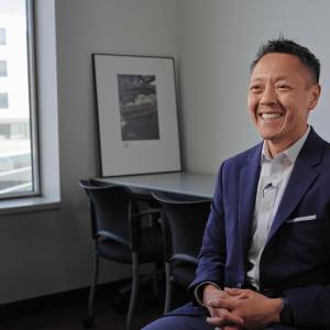 Image of Frank Chan in an office setting