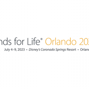 A smiley face and "Friends For Life Orlando 2023" with logo.