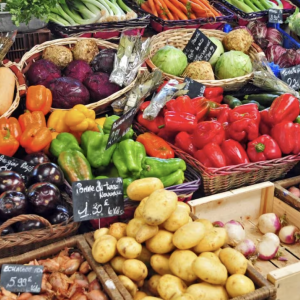 Creates of vegetables  