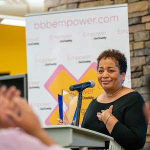 Empower Entrepreneur participating in GoDaddy’s Made in America Empower workshops.