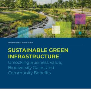 Cover of Tandem Global Green Infrastructure White Paper