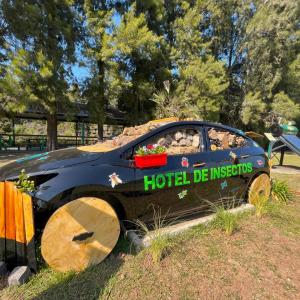 General Motors Argentina's winning bug hotel housed in the body of an old car