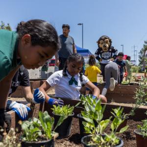 Students enjoyed hands-on learning and environmental education during the initiative.