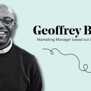 Geoffrey Brown photo; Marketing Manager at GoDaddy.