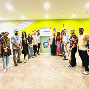 Nielsen volunteers, Mumbai, India.