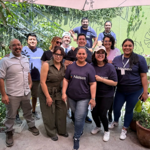 Nielsen volunteers in Guadalajara, Mexico.