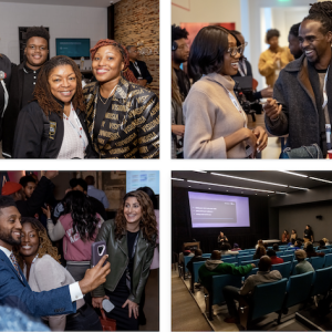 Photo montage from the GoDaddy Open event.