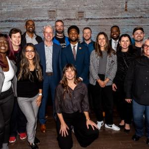 Group photo from the GoDaddy Open.