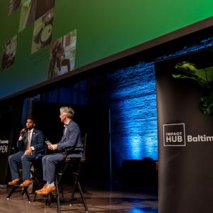 Stage at GoDaddy Open.