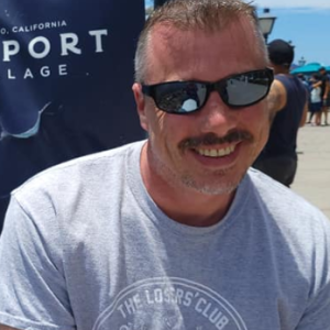 Seth Good shown in a park.