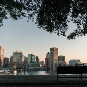Skyline of Baltimore, Maryland