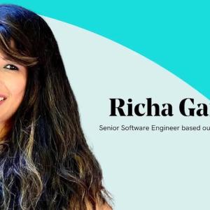 Photo of Richa Gandhi, Senior Software Engineer at GoDaddy.