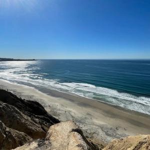 Photo of the seashore.