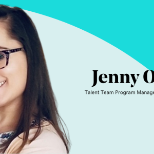 Jenny Oliviera; Talent Team Program Manager based out of New Jersey.