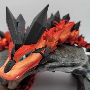 3D dragon created by Victor.