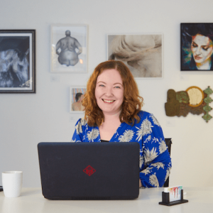 BobCat Gallery owner Catherine Sweet 