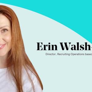 Erin Walsh-Beguin; Director, recruiting operations GoDaddy.