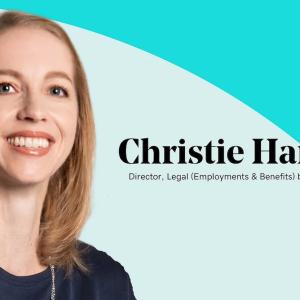 Christie Hammerle; Director Legal and Benefits, GoDaddy.