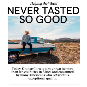 Evan shown sitting on his pickup truck.